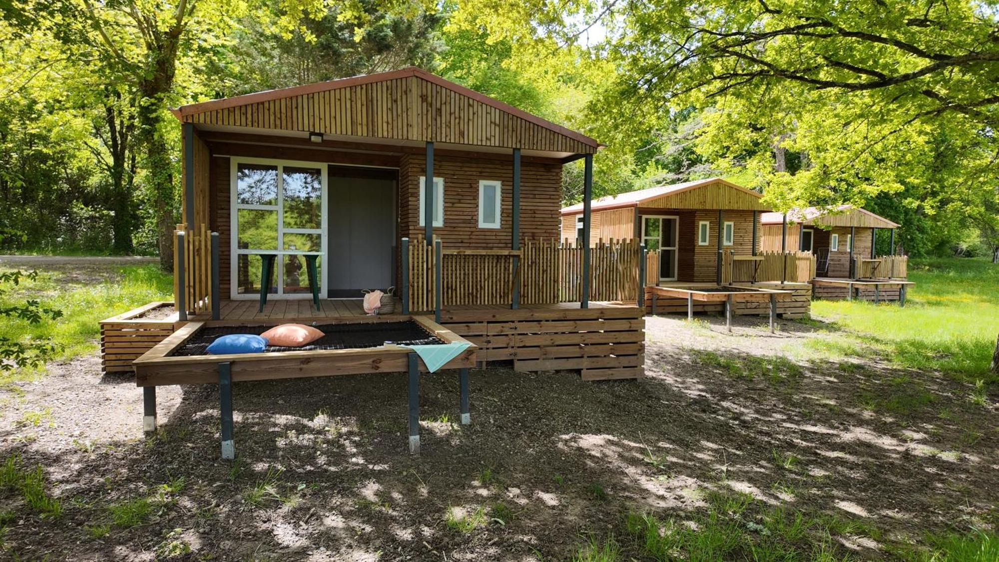 Camping Les Lacs D'Armagnac Bretagne-d'Armagnac Exterior photo